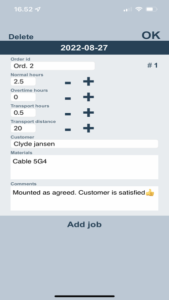 Daily Timesheets