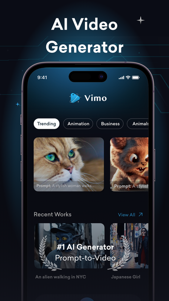 Vimo: AI Video Generator