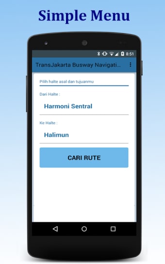 TransJakarta Busway Navigation