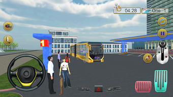 Metro Bus Driving Game 3D