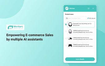 Mentarc, E-commerce AI assistant