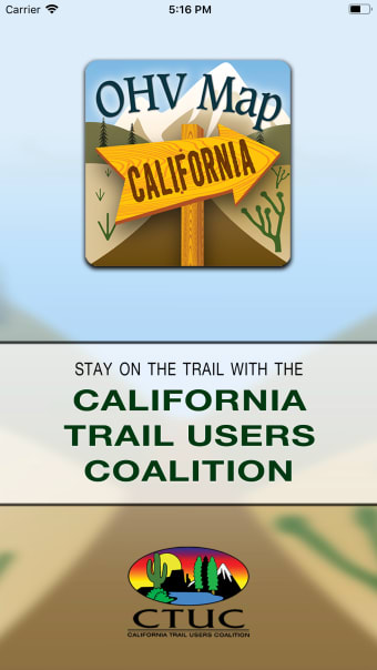 OHV Trail Map California
