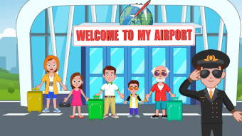 My Family Town - City Airport