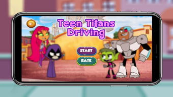 Teen Titans Driving Game
