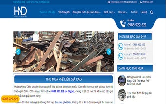 Mua Phế liệu giá cao -congtythumuaphelieu.net