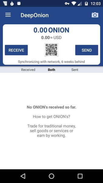 DeepOnion Mobile Wallet