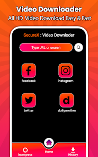 SecureX - Safe Video Downloder