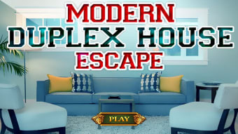 Escape Games Modern Duplex House