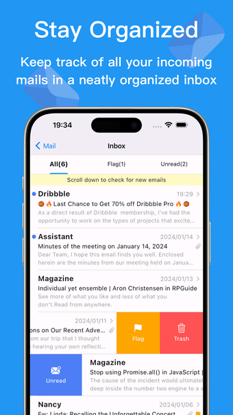 Mail Hub: Multiple Email Boxes