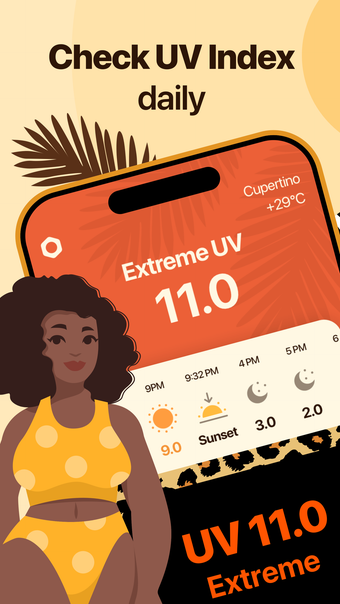 Fashion UV index widget 16