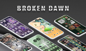 Broken Screen Prank Wallpaper