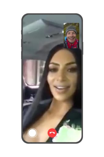 Fake video call with celebrities - WeFlex FaceTime