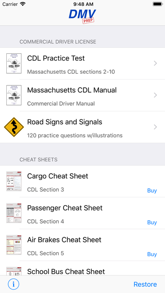 Massachusetts CDL Test Prep