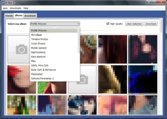 Facebook Albums Downloader