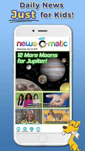 News-O-Matic: Reading for Kids