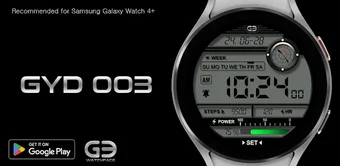 GYD003  Digital watchface