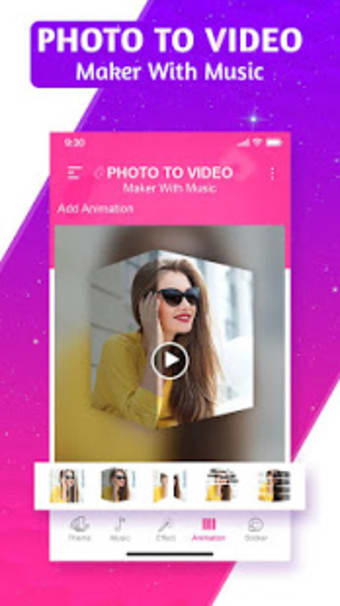Photo Video Maker with Music: Slideshow Maker