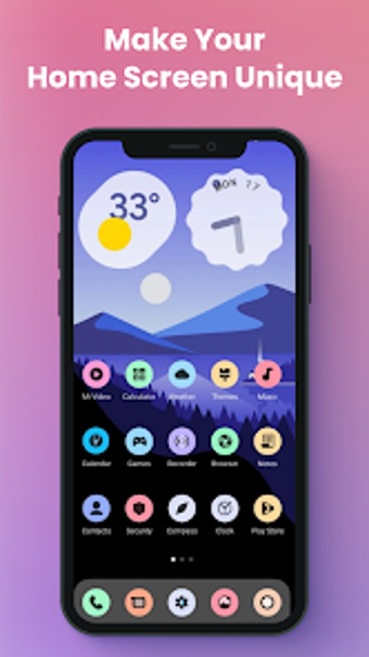 One Launcher - Home Screen