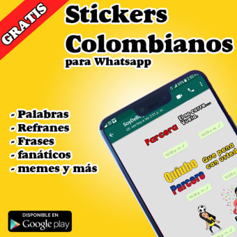 Stickers of Colombia WASticker