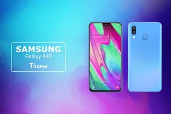 Theme for Samsung Galaxy A40