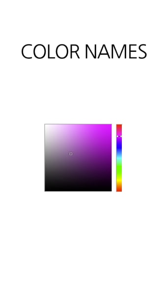 Names of RGB colors designer