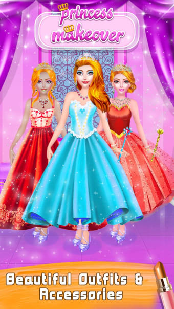 Princess Fashion Fantasy : Dress Up and Makeup
