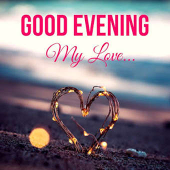 Good Night and Good evening Messages images GIF