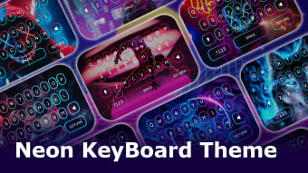 Neon Keyboard Themes