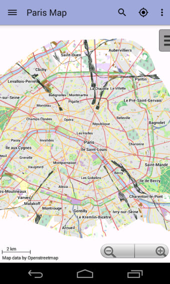 Paris Offline City Map Lite