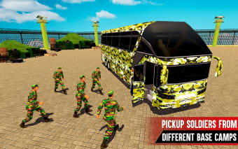 US Army Bus Driving: Bus Games