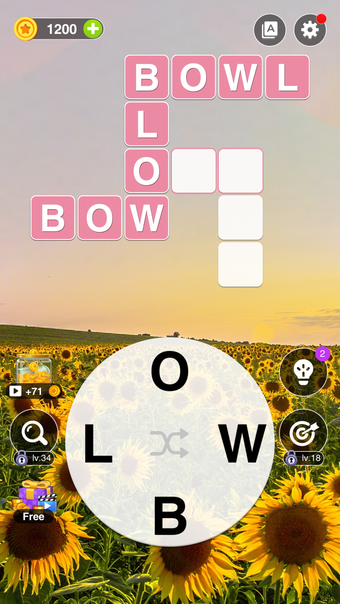 Word Link-Connect puzzle game