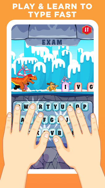 Typing Practice - Dino Hunting