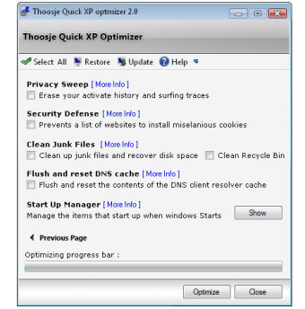 Thoosje Quick XP Optimizer