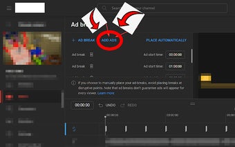 Add Ads to your videos