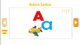 Writing the alphabet 2