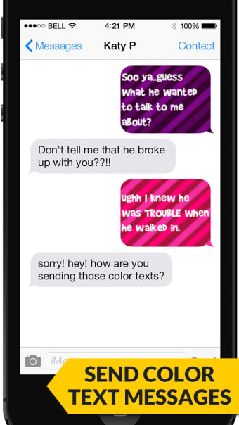 Pimp My Text - Send Color Text Messages with Emoji 2