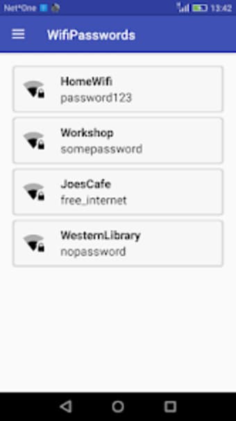 Wifi Passwords root
