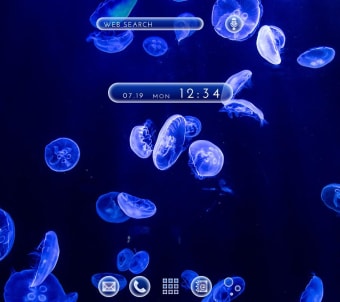 Beautiful Wallpaper Jellyfish Theme