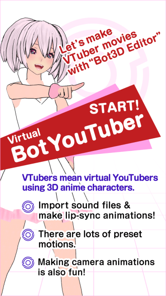 Bot3D Editor - 3D Anime Editor