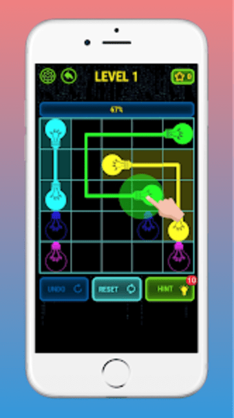 Pair Bulbs Color Puzzle Game
