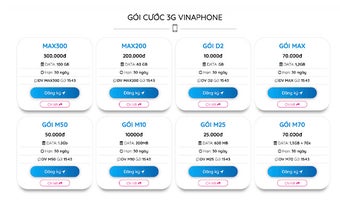 Đăng ký 3G Vina - 3GVinaPhone.vn