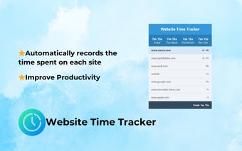 Website Time Tracker - Easily track your browsing Activity