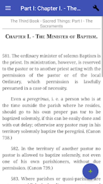 The new canon law : a commentary and summary