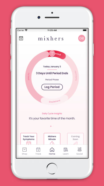 Mixhers Cycle Insights