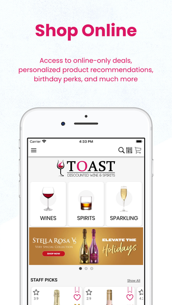 Toast Wine  Spirits