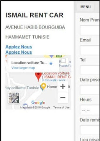 Location voiture Tunisie