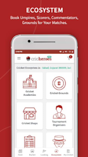 Cricket Scoring App - CricHeroes
