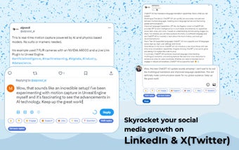 SocialScribe - AI Replies for Twitter, LinkedIn