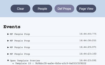 Mixpanel Log