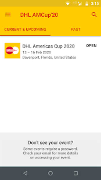 DHL Americas Cup 2020